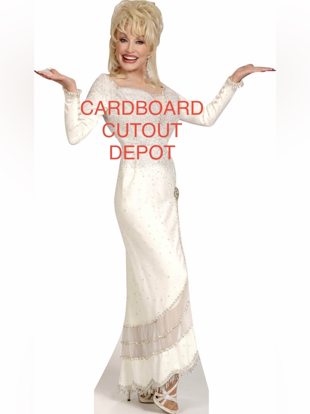 Dolly Parton Life Size Cardboard Cutout Free Shipping! LAST ONE